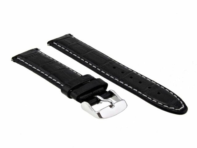 18MM 19MM 20MM 22MM 24MM REPLACEMENT LEATHER WATCH BAND STRAP FOR LONGINES