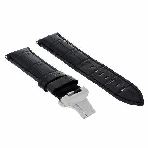 22MM-24MM GENUINE REPLACEMENT ITALIAN LEATHER STRAP FOR UNIVERSAL WATCH BAND