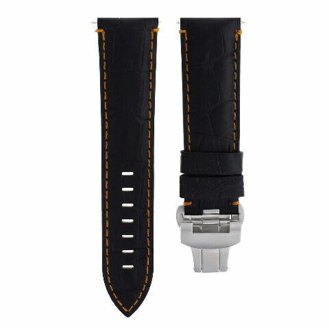 22MM-24MM GENUINE REPLACEMENT ITALIAN LEATHER STRAP FOR UNIVERSAL WATCH BAND