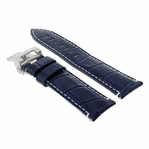 22MM-24MM GENUINE REPLACEMENT ITALIAN LEATHER STRAP FOR UNIVERSAL WATCH BAND