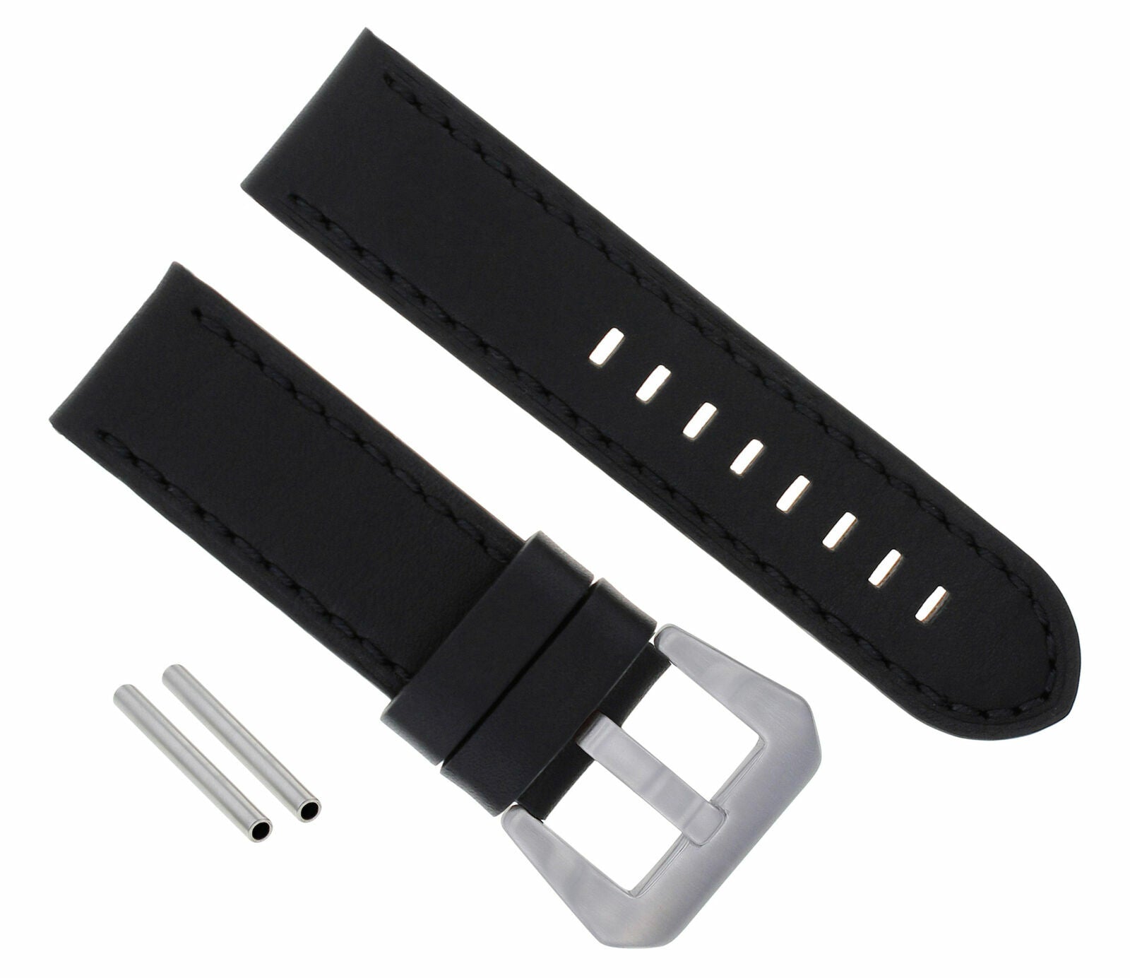 20-22-24MM GENUINE ITALIAN LEATHER WATCH BAND STRAP FOR ANY BRAND WATCH