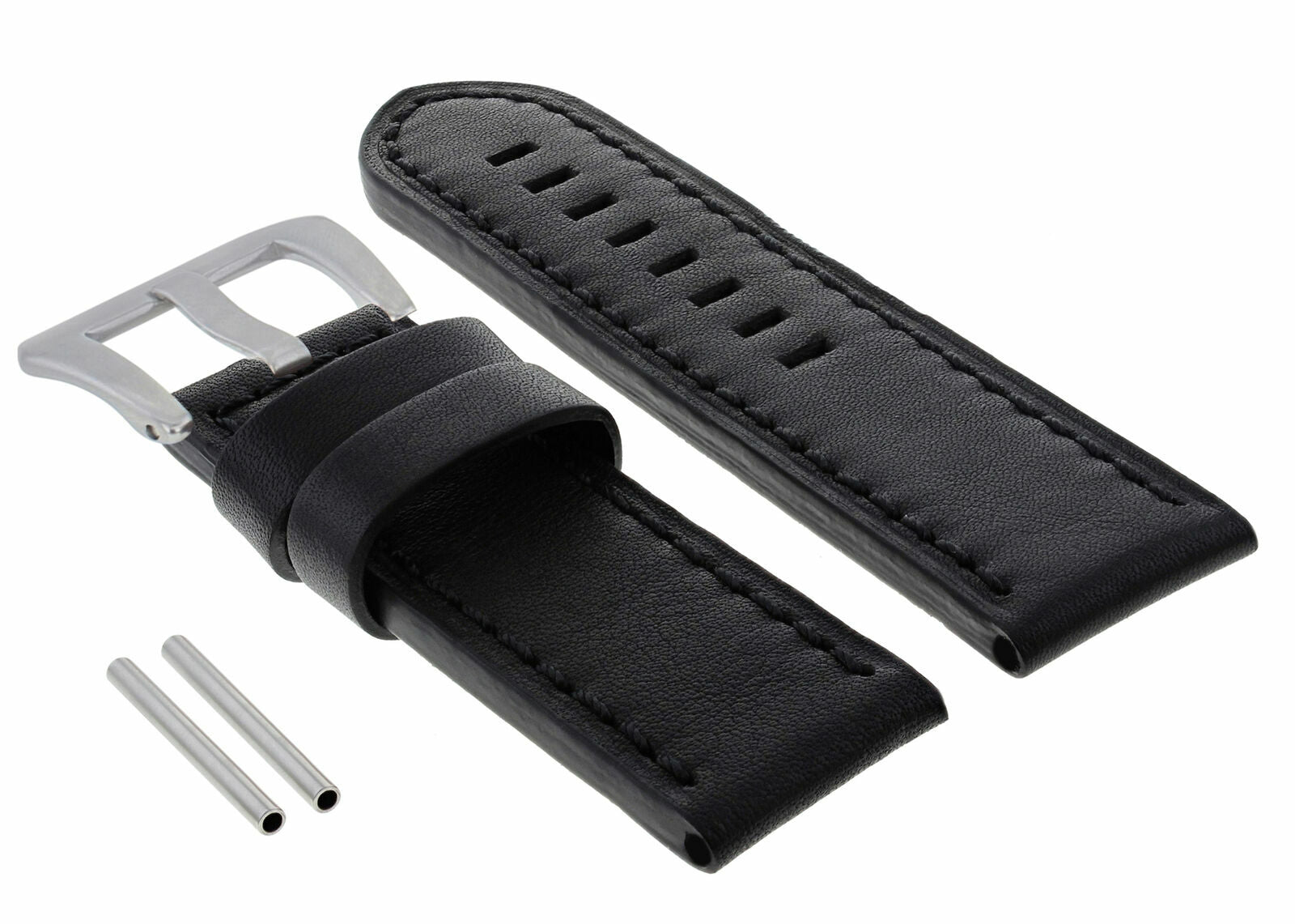20-22-24MM GENUINE ITALIAN LEATHER WATCH BAND STRAP FOR ANY BRAND WATCH