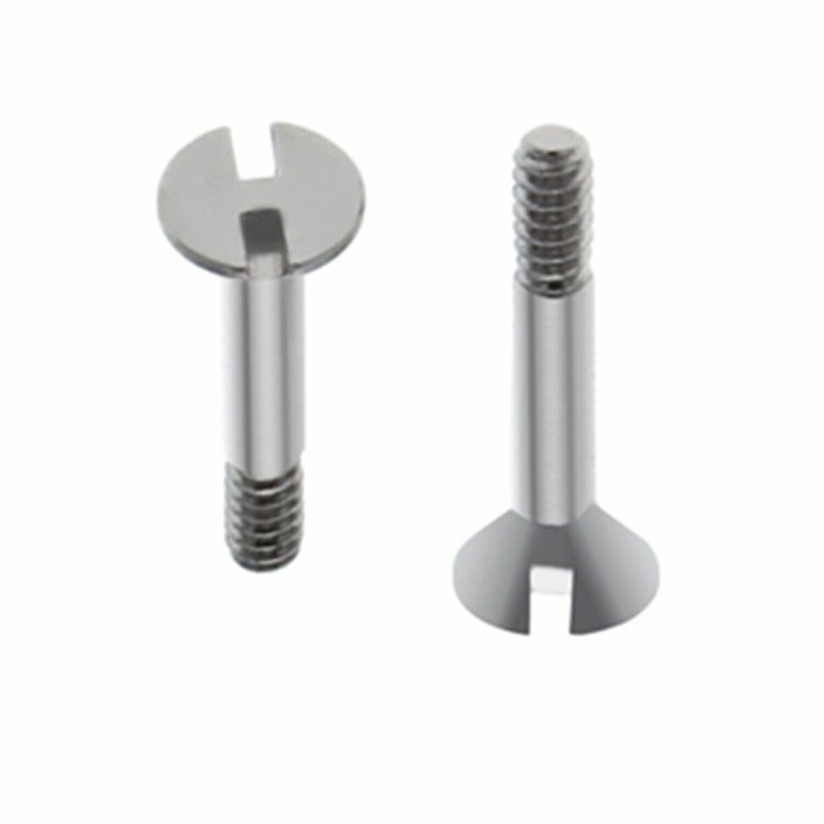 2 "H" SCREW REPLACEMENT FOR 44-45MM HUBLOT BIG BANG FIT BEZEL BAND STEEL / BLACK