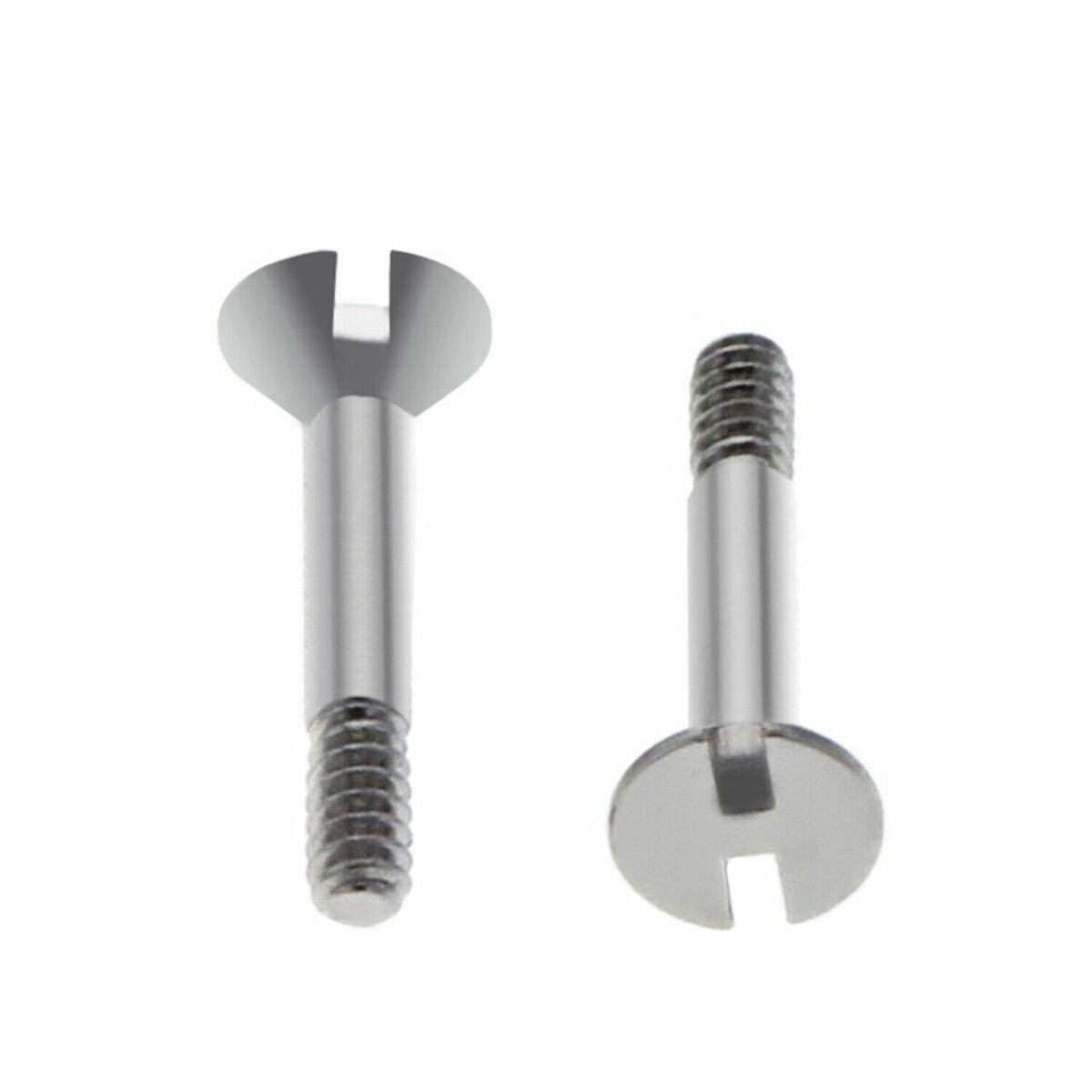 2 "H" SCREW REPLACEMENT FOR 44-45MM HUBLOT BIG BANG FIT BEZEL BAND STEEL / BLACK