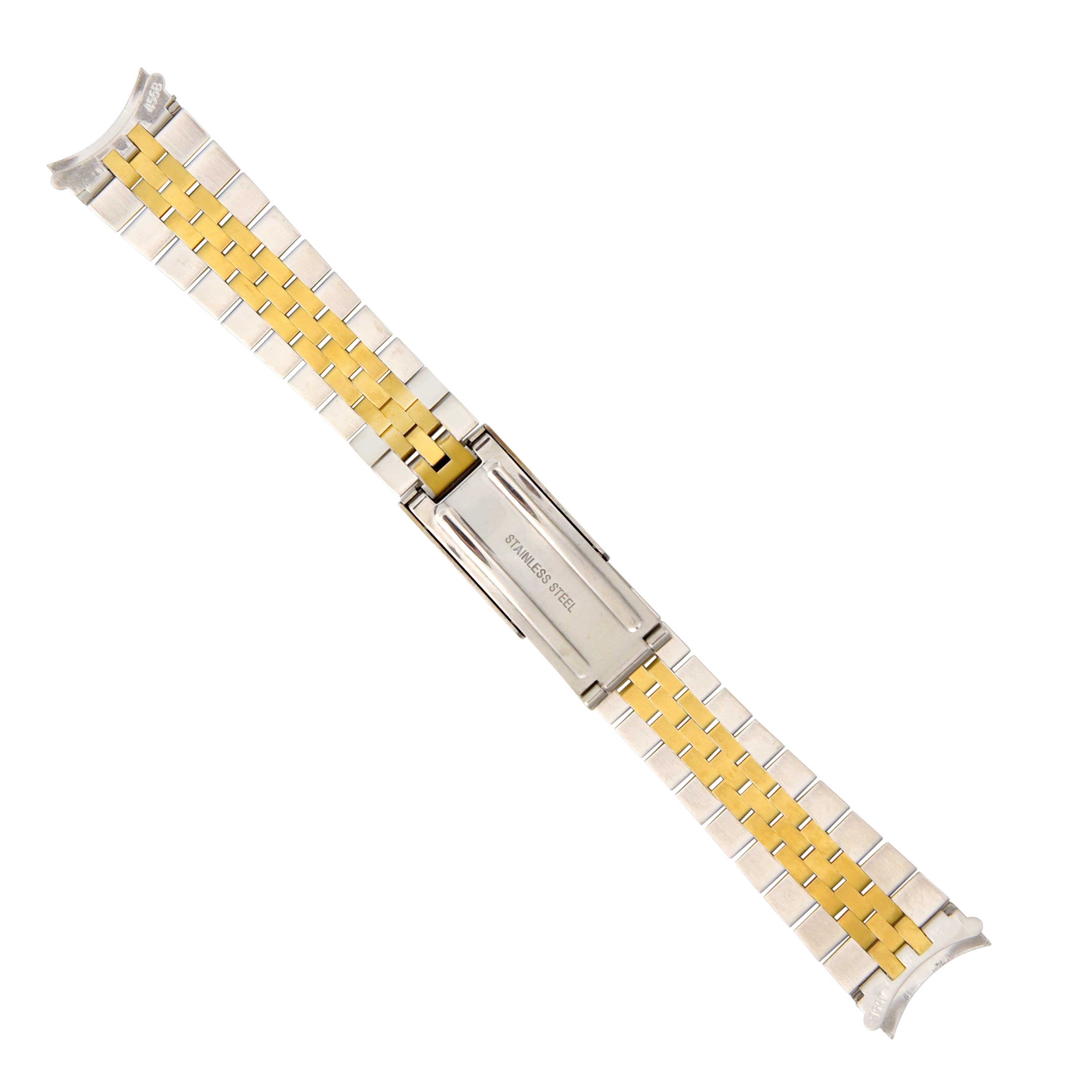 20MM JUBILEE WATCH BAND SOLID LINK FOR ROLEX DATEJUST 16013 16233 16234 TWO TONE