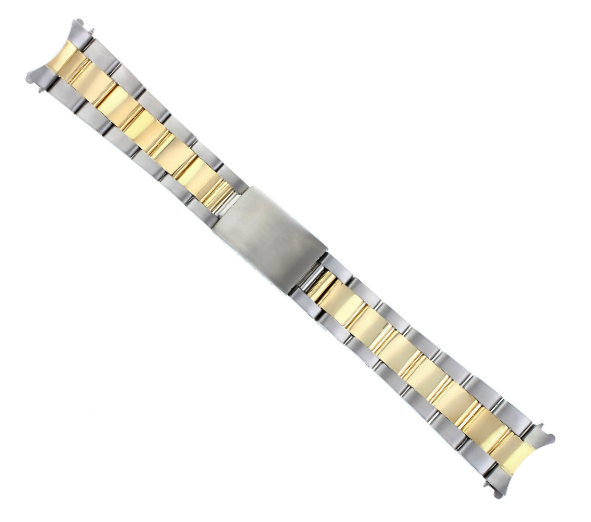 OYSTER WATCH BAND FOR ROLEX SUBMARINER 16800 16803 16818 REAL GOLD 14K/S 20MM