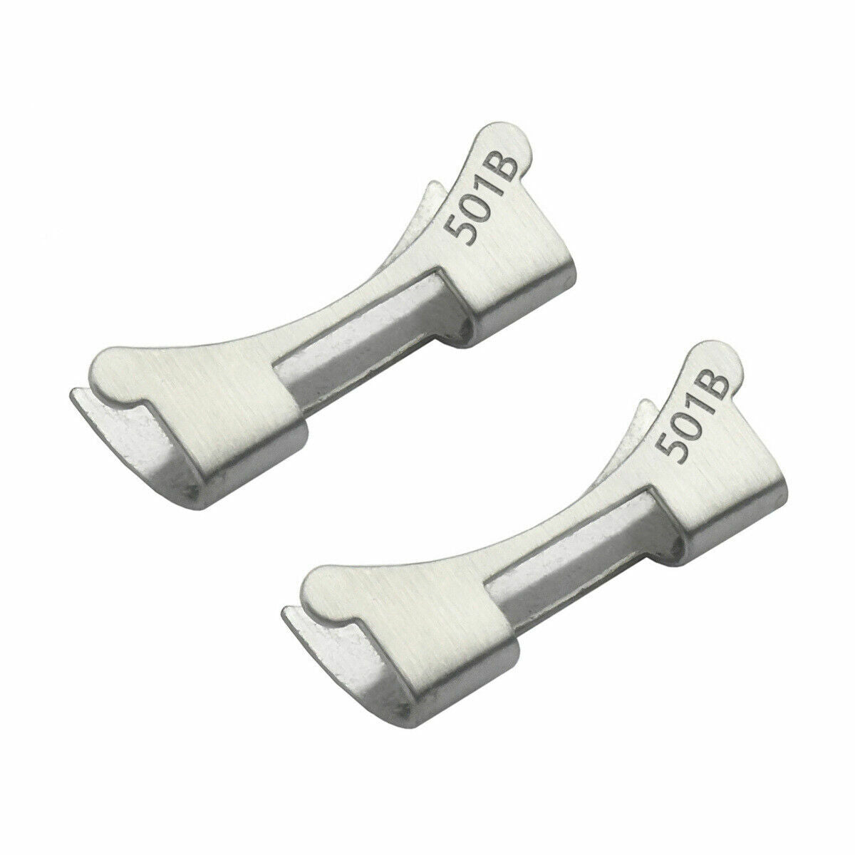 2 - 501B END PIECE LINK FOR ROLEX OYSTER WATCH BAND BRUSH 78360 MILGUASS