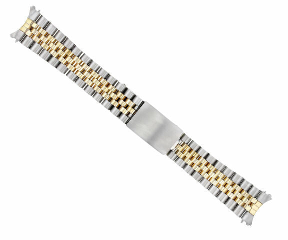 20MM 14K GOLD TWO TONE JUBILEE WATCH BAND FOR ROLEX DATEJUST 16234 16613 16613LB
