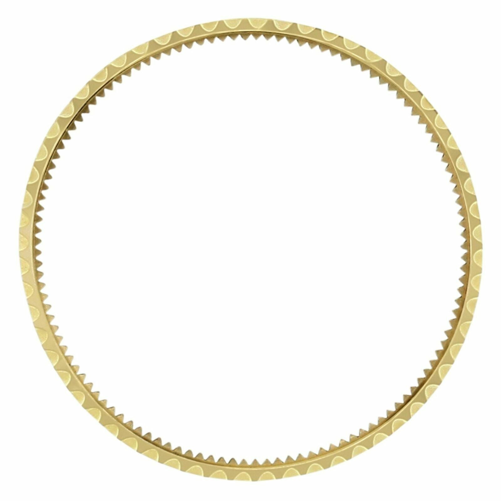 BEZEL & INSERT FOR ROLEX SUBMARINER SERTI 18KY 16610 16610LN REAL GOLD BLUE GF