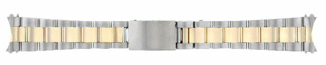 20MM 14K GOLD TWO TONE OYSTER BAND FOR ROLEX DATEJUST 16030 16078 16200 16203