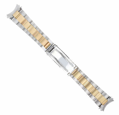 20MM 14K GOLD TWO TONE OYSTER BAND FOR ROLEX DATEJUST 16030 16078 16200 16203