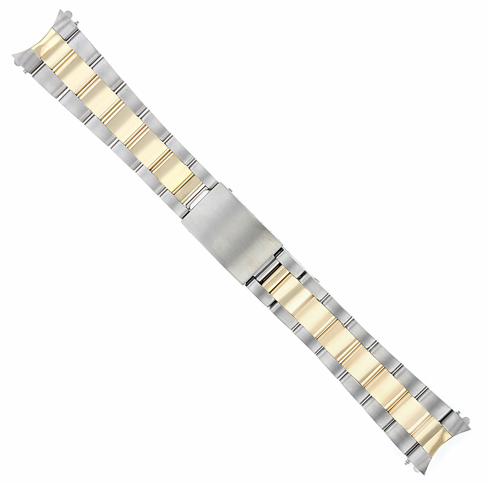 20MM 14K GOLD TWO TONE OYSTER BAND FOR ROLEX SUBMARINER 16800 16803 16808 16818