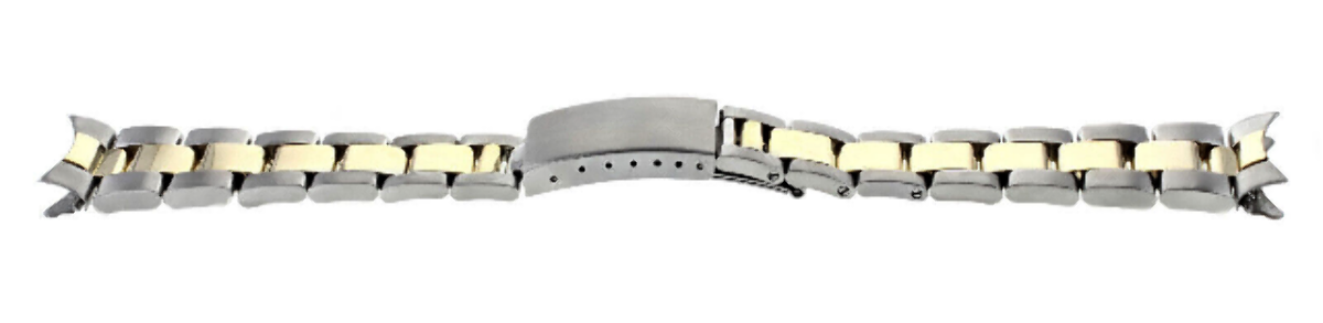 OYSTER WATCH BAND FOR 34MM ROLEX DATE 1500 1505 15000 15010 15037 14K/SS 19MM