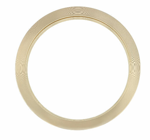 FLUTED BEZEL FOR 41 ROLEX DATEJUST 126300 126334 126334BL SO218239 18K REAL GOLD