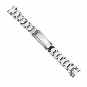 20MM SOLID OYSTER BAND FOR ROLEX GMT MASTER 116710 GLIDE LOCK BRACELET SHINY CTR