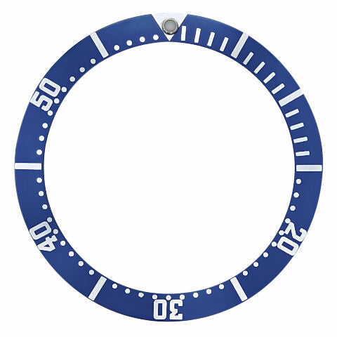 BEZEL INSERT FOR 44MM CASIO 200M MDV106-1AV,106A WATCH DIVER ANALOG SPORTS BLUE