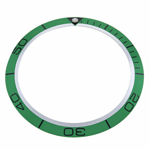 BEZEL INSERT FOR 44MM CASIO 200M MDV106-1AV ,106A WATCH DIVER ANALOG SPORT GREEN