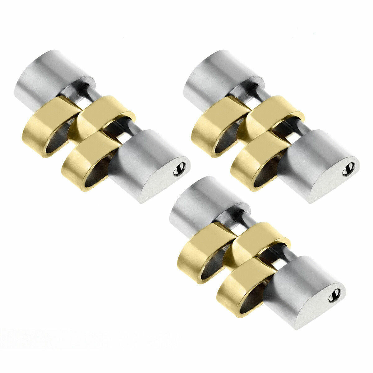 3-16MM LINK FOR JUBILEE WATCH BAND MEN ROLEX DATEJUST 16220 16233 16234 PLATED