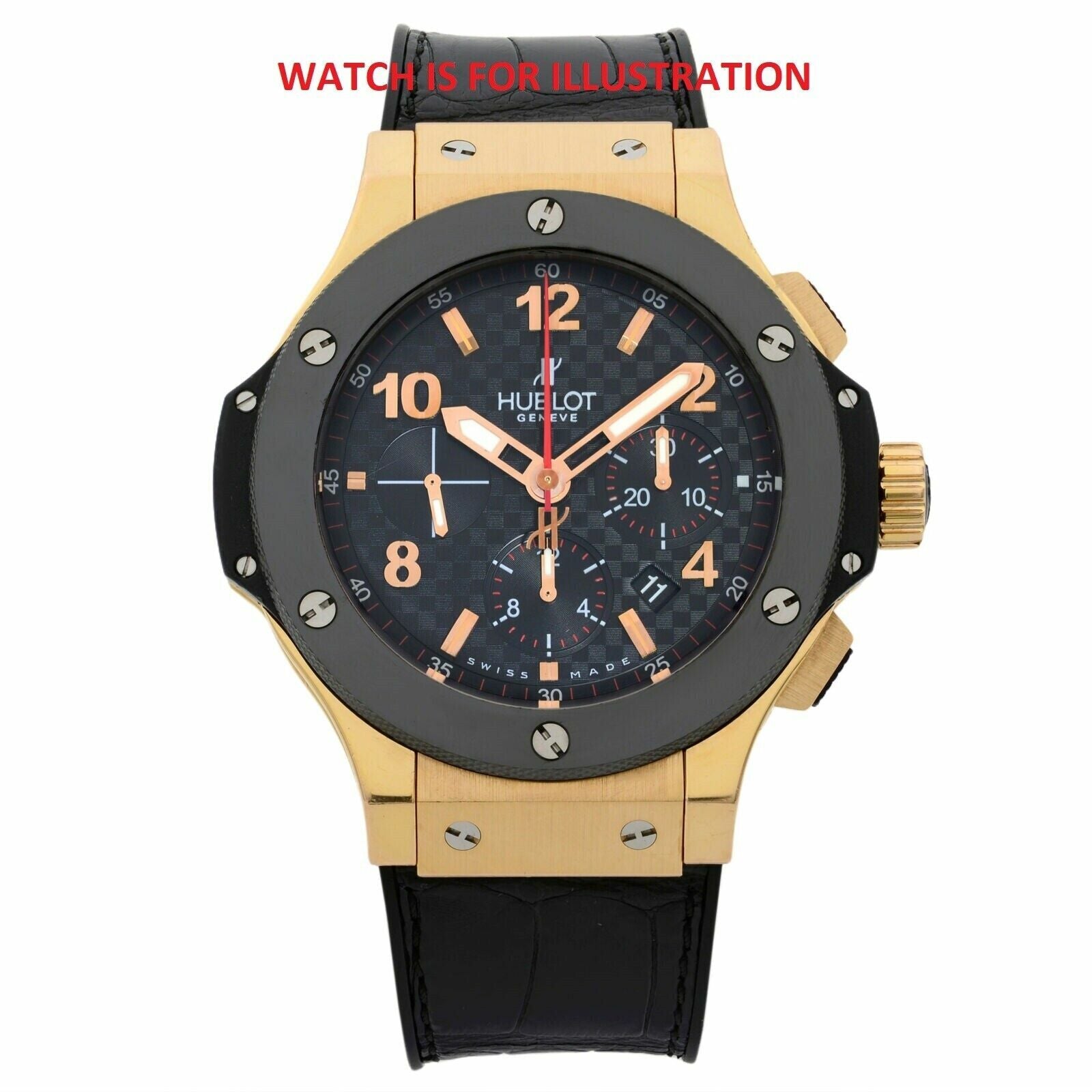 2 SCREW THICKER H FOR 48MM HUBLOT BIG BANG KING POWER CERAMIC FORMULA 1  BEZEL S