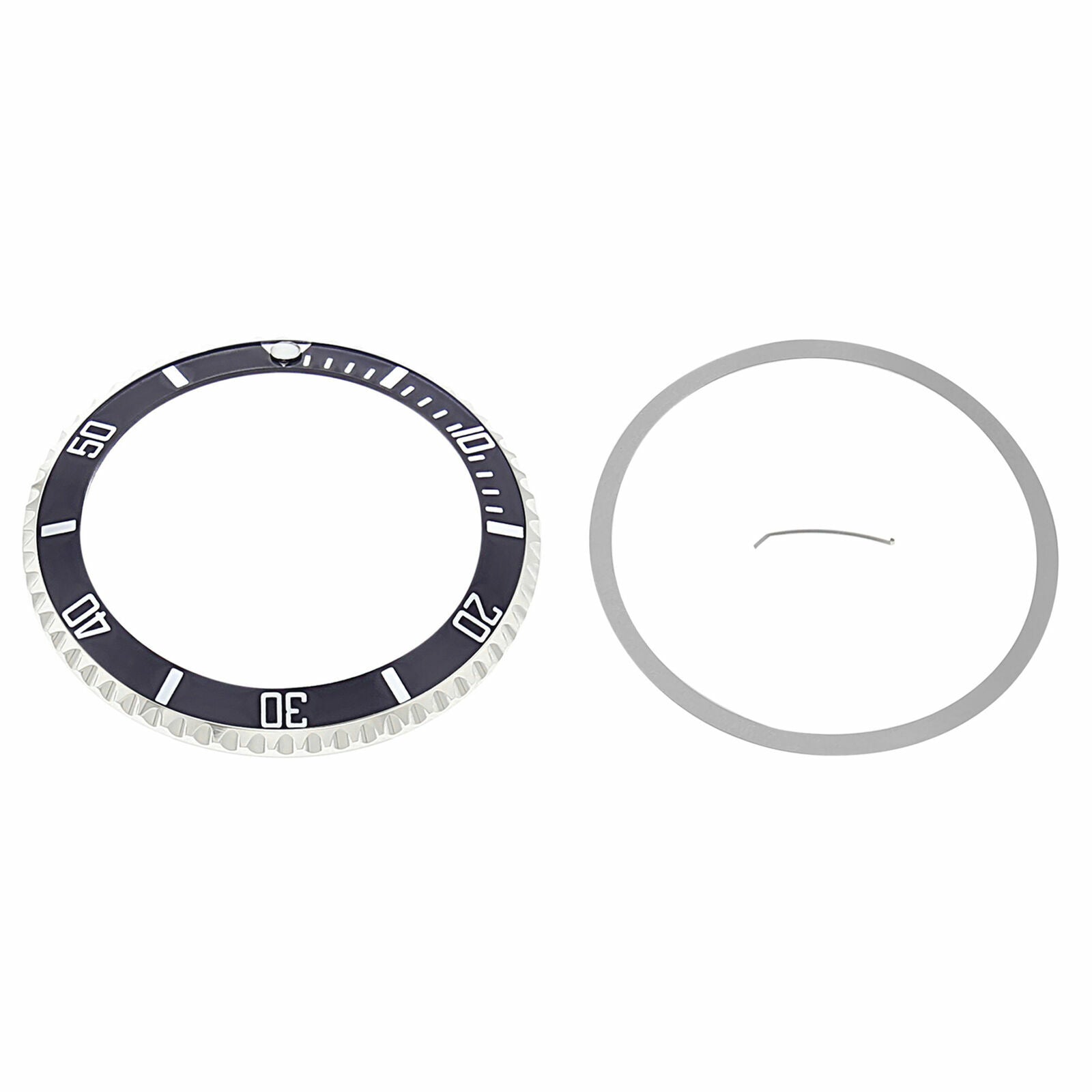 BEZEL & INSERT FOR ROLEX SUBMARINER 16800 16808 16610 16613 16810 GREY