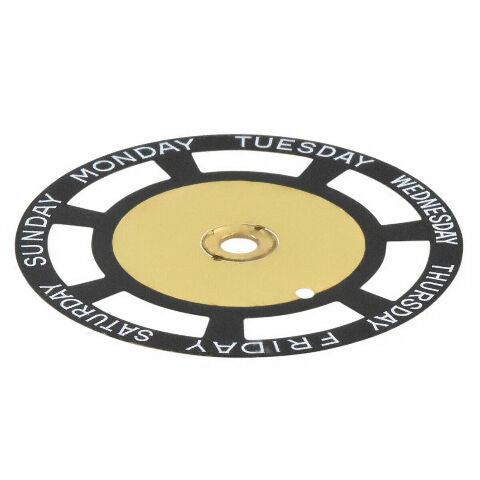 DAY DISC FOR MOVEMENT TUDOR WATCH 9450 76200 76213 76214 94710 BLACK