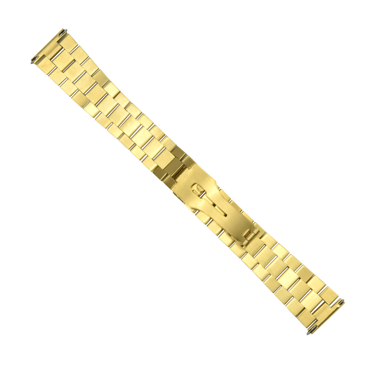 20MM PRESIDENT WATCH BAND FOR 36MM ROLEX PRESIDENT, DATEJUST GOLD STRAIGHT END