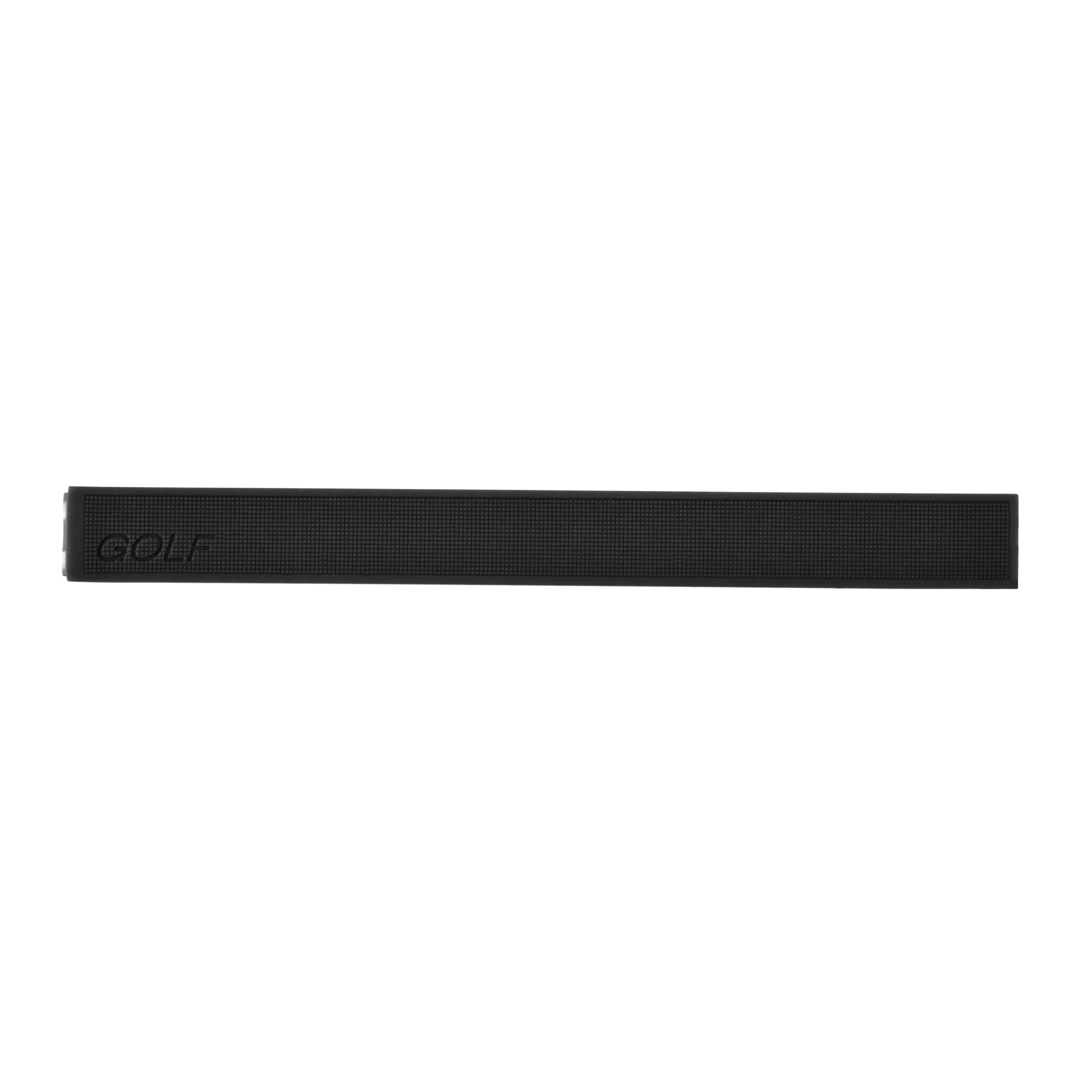22MM RUBBER BAND WATCH STRAP BRACELET FOR TAG HEUER GOLF FT6004 WATCH BLACK