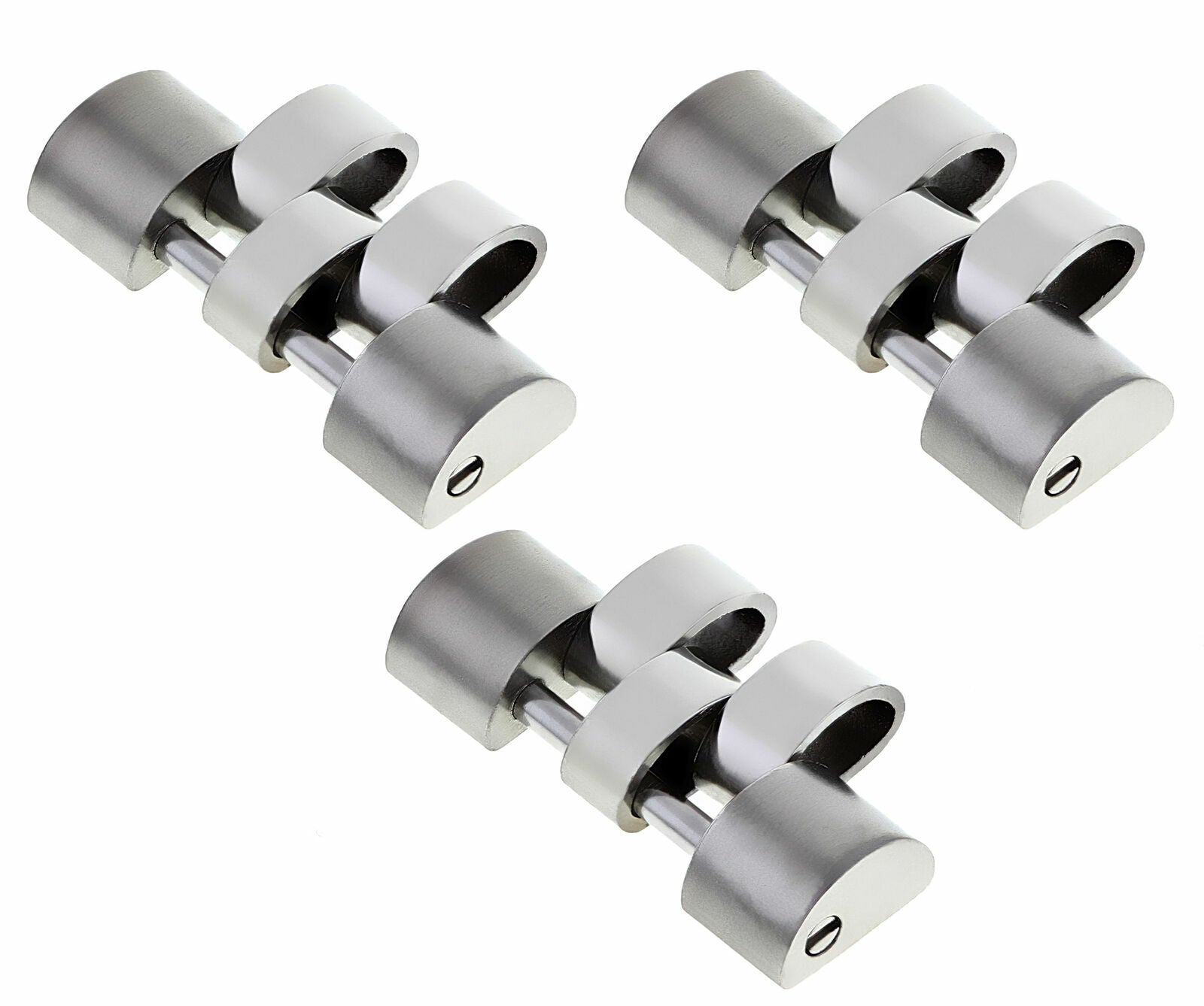 3 PCS 15.5MM LINK FOR JUBILEE BAND ROLEX DATEJUST 1601 1602 1603 1604 1605 62510