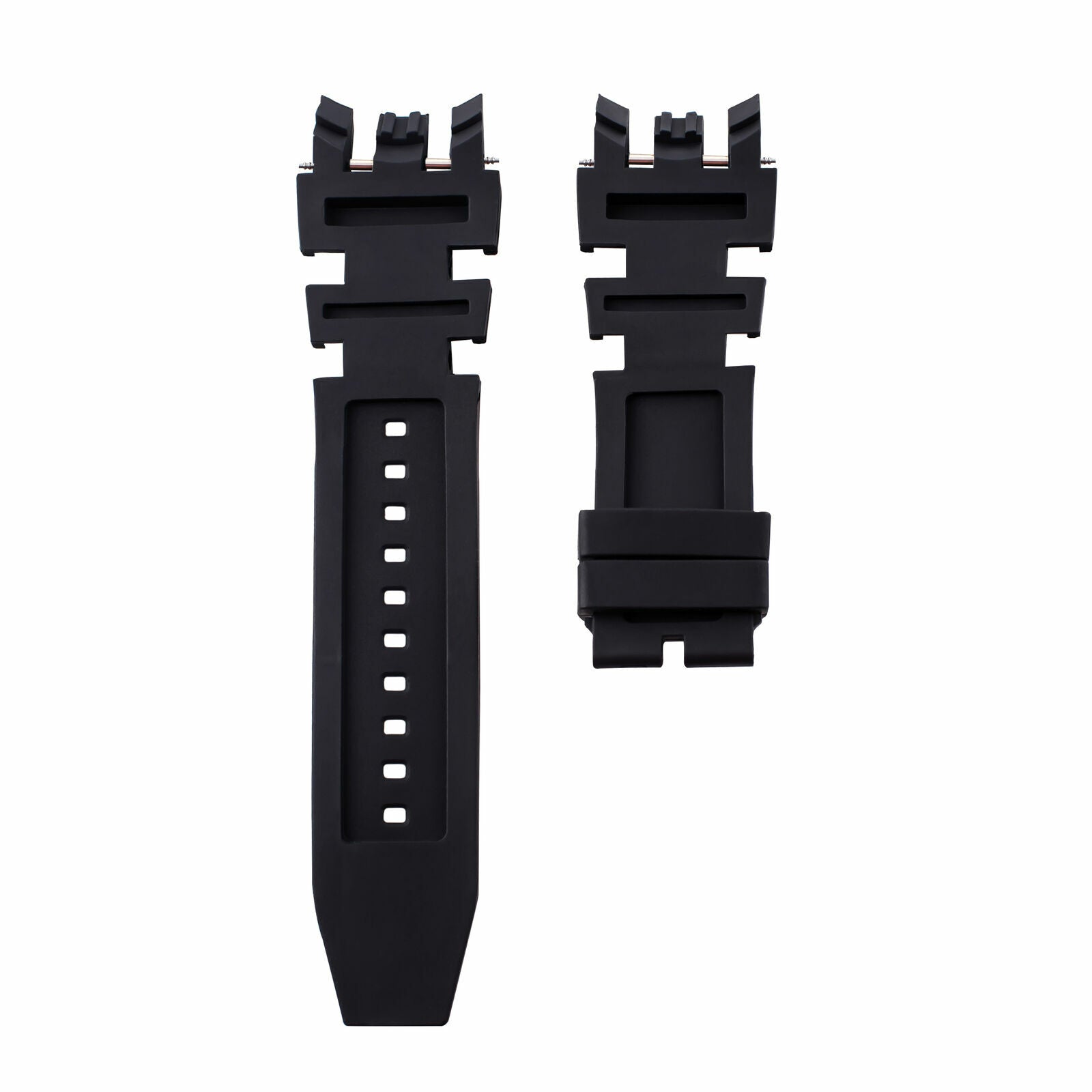 BLACK RUBBER REPLACEMENT STRAP BAND FOR INVICTA SUBAQUA RESERVE 20427 20431