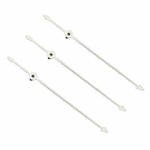 3 CENTRE SECOND WATCH HANDS FOR ROLEX DAYTONA 4030-4130 16518 16520 LONG PIPE