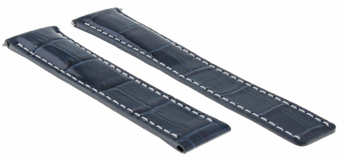 18MM 20MM GENUINE REPLACEMENT LEATHER WATCH BAND STRAP FOR BREITLING PILOT