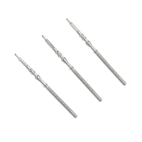 3 GENUINE SEIKO WATCH WINDING STEMS FOR MOVEMENT NH35 NH36 AND FITS 4R35 4R36