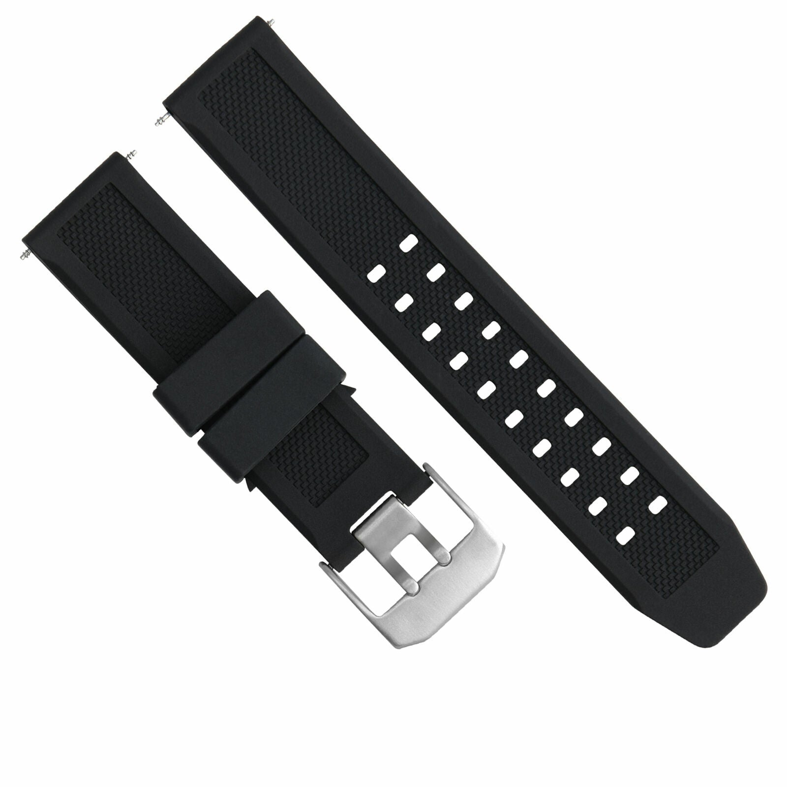 22MM RUBBER WATCH BAND STRAP FOR HAMILTON KHAKI X-WIND  H776460  H77646833 WATCH