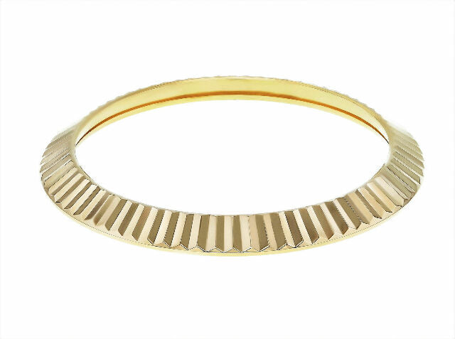 FLUTED BEZEL FOR 40MM ROLEX PRESIDENT 228238, 228398, 228348 18KY REAL GOLD