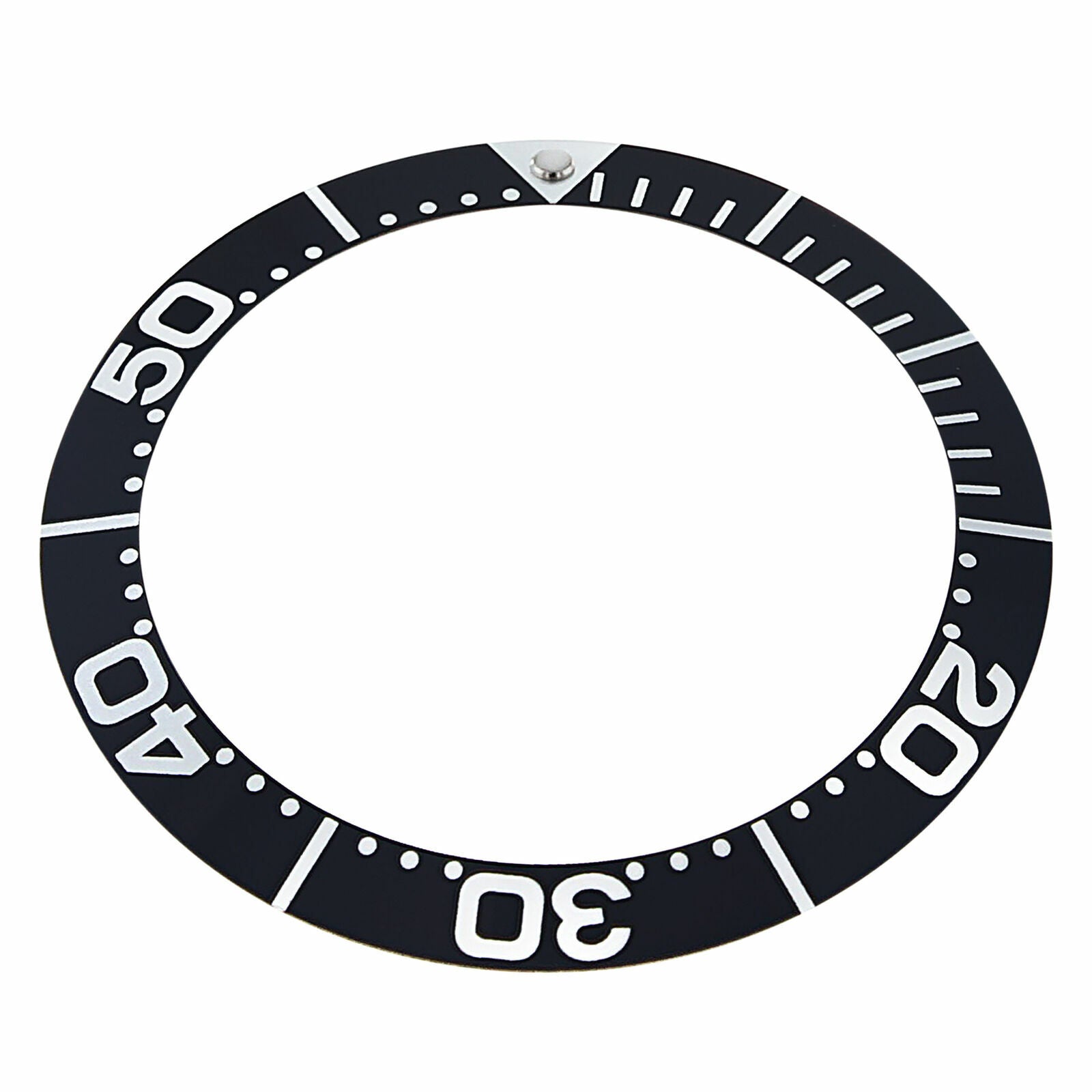 BEZEL INSERT FOR 47MM INVICTA 24764 13859 GRAND DIVER COLLECTION AUTOMATIC BLACK