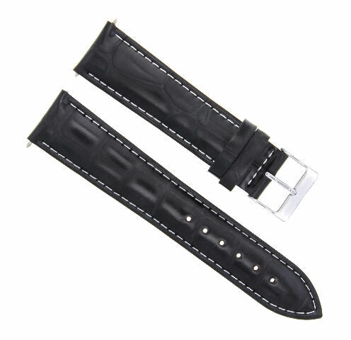 21MM GENUINE LEATHER WATCH BAND STRAP FOR LONGINES WATCH