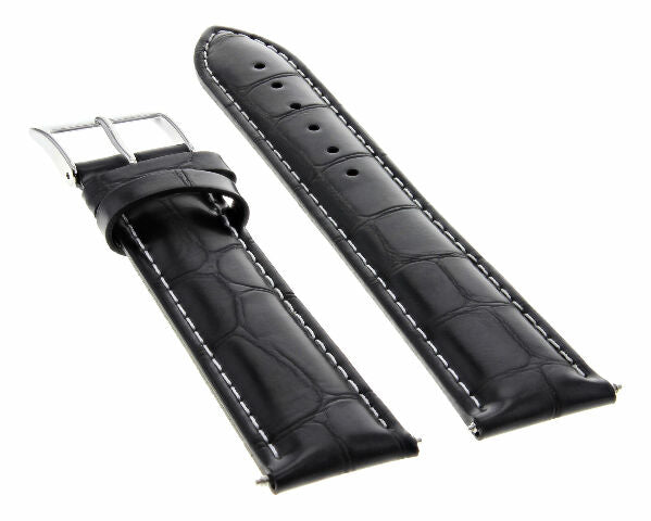 21MM GENUINE LEATHER WATCH BAND STRAP FOR LONGINES WATCH