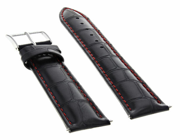 21MM GENUINE LEATHER WATCH BAND STRAP FOR LONGINES WATCH