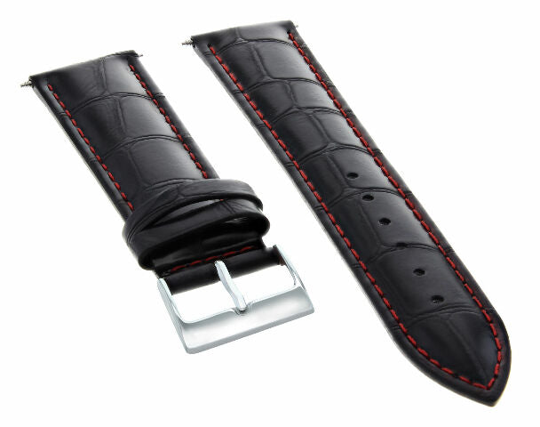 21MM GENUINE LEATHER WATCH BAND STRAP FOR LONGINES WATCH