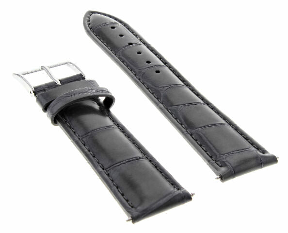 21MM GENUINE LEATHER WATCH BAND STRAP FOR LONGINES WATCH