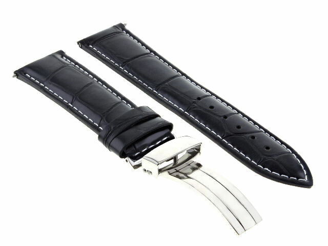 17MM-24MM GENUINE REPLACEMENT LEATHER WATCH BAND STRAP WITH CLASP FOR CASIO