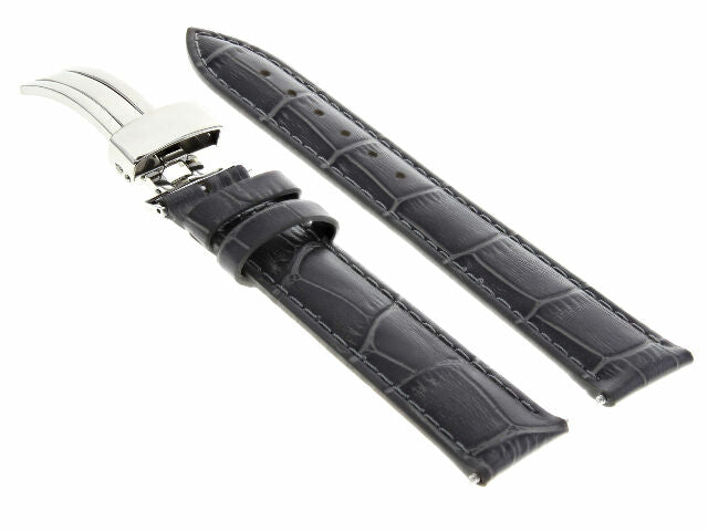 17MM-24MM GENUINE REPLACEMENT LEATHER WATCH BAND STRAP WITH CLASP FOR CASIO