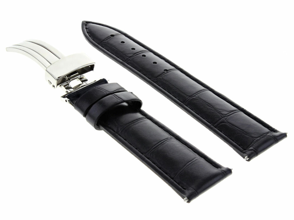 17MM-24MM GENUINE REPLACEMENT LEATHER WATCH BAND STRAP WITH CLASP FOR SEIKO