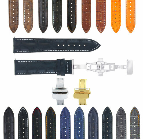 17MM-24MM GENUINE REPLACEMENT LEATHER WATCH BAND STRAP FOR CITIZEN ECO DRIVE
