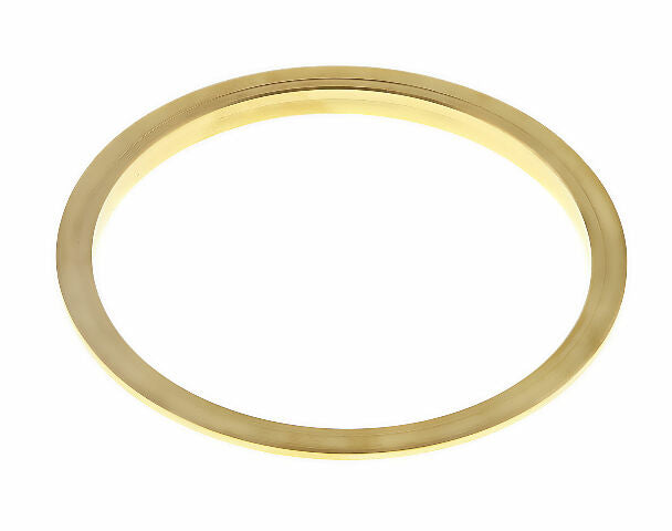 FLUTED BEZEL FOR 31MM ROLEX WATCH MIDSIZE 6824 68273 68274 67480 77080 GOLD