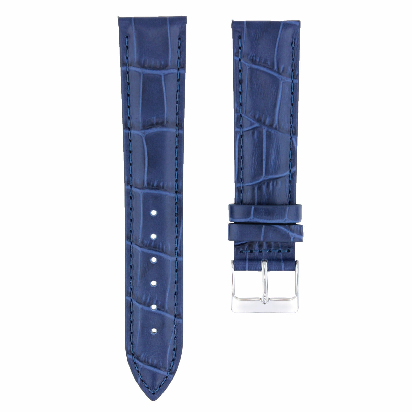 LEATHER WATCH BAND STRAP BAND FOR TISSOT PRS200 CHRONOGRAPH WATCH - 19MM