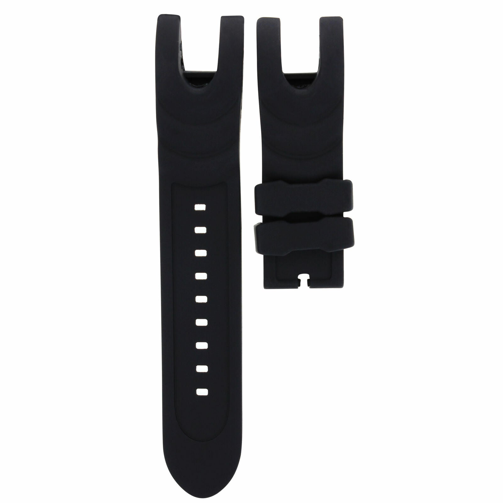 RUBBER WATCH BAND STRAP FOR INVICTA RESERVE COLLECTION VENOM F0004 CHRONOGRAPH