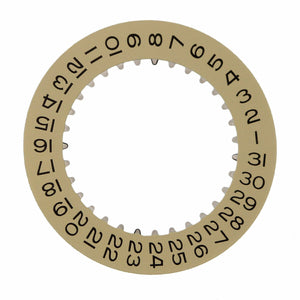 CHAMPAGNE DATE DISC WHEEL FOR MOVEMENT 3135/3155 MOVEMENT ROLEX