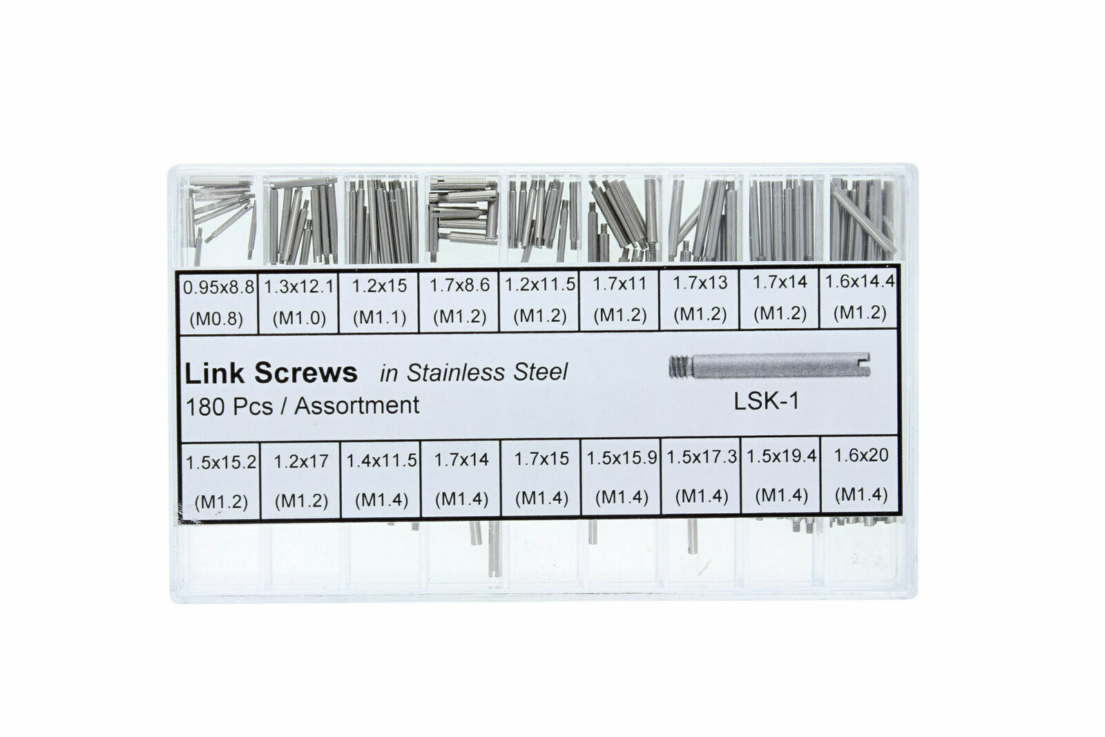 180 SCREW IN PIN LINK FOR ROLEX GMT WATCH BAND BRACELET ASSORTED SIZES STAINLESS