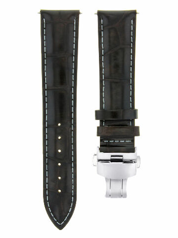17-24MM GENUINE REPLACEMENT LEATHER WATCH BAND STRAP WITH CLASP FOR PANERAI